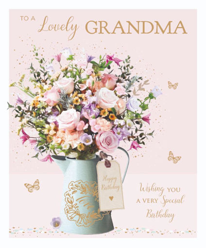 Picture of TO A LOVELY GRANDMA BIRTHDAY CARD
